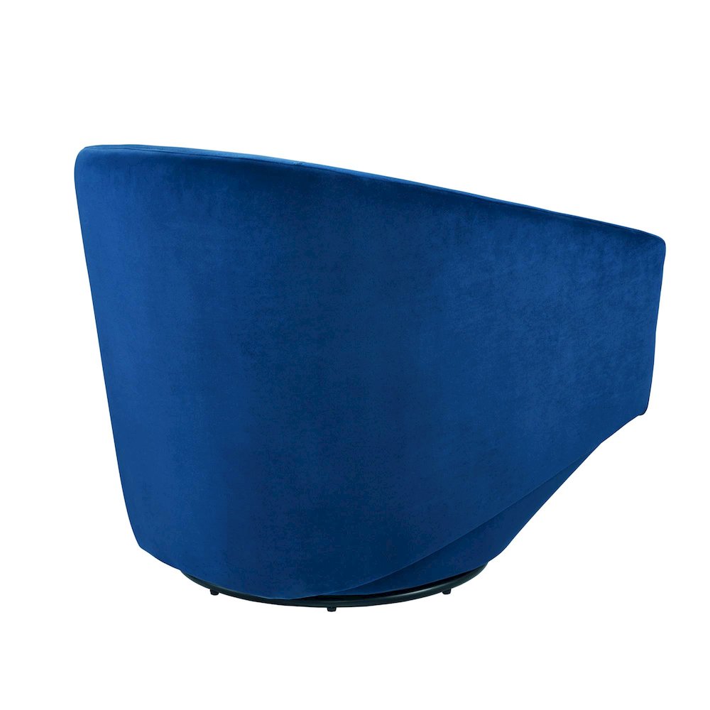 Series Performance Velvet Fabric Swivel Chair. Picture 5
