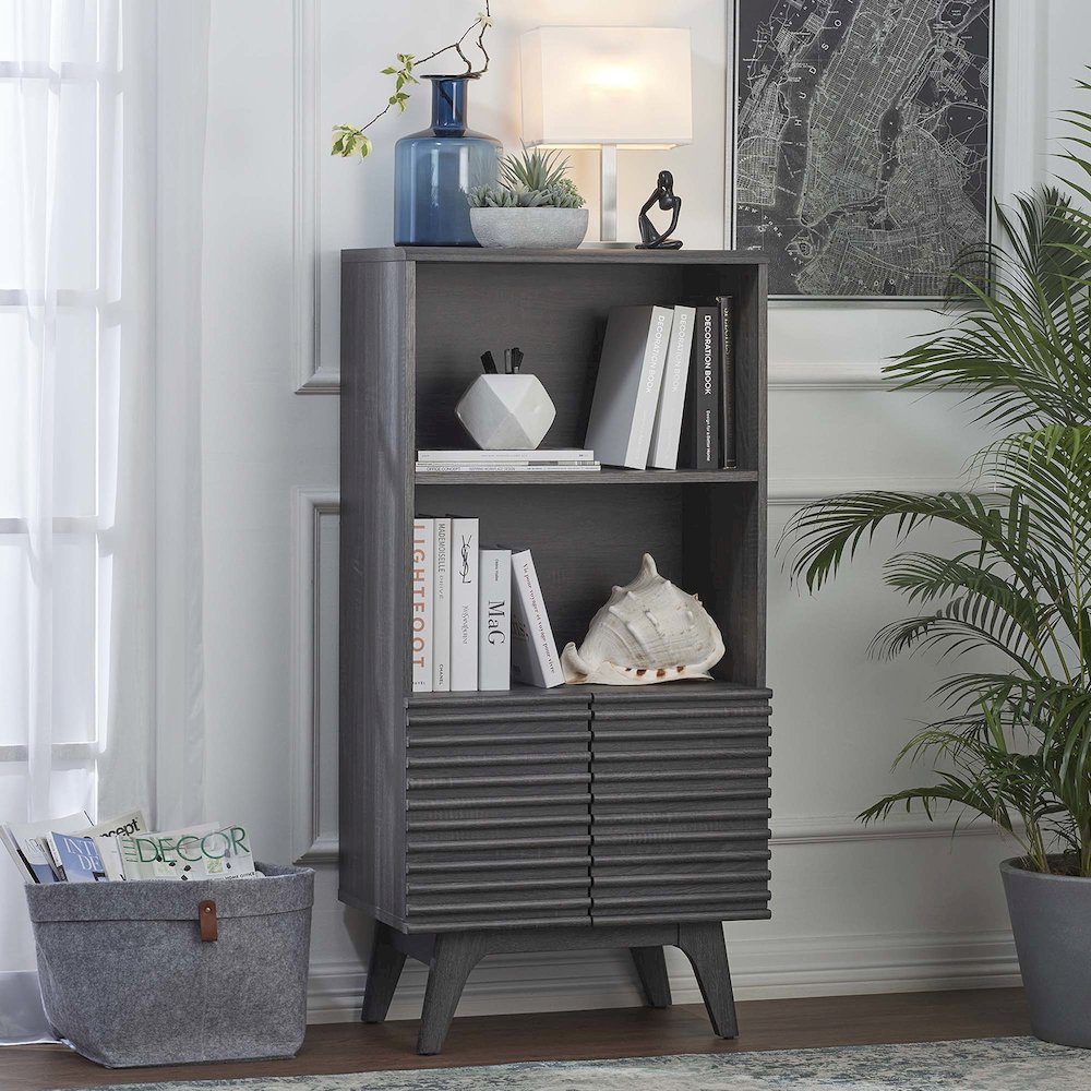 Render Display Cabinet Bookshelf. Picture 8