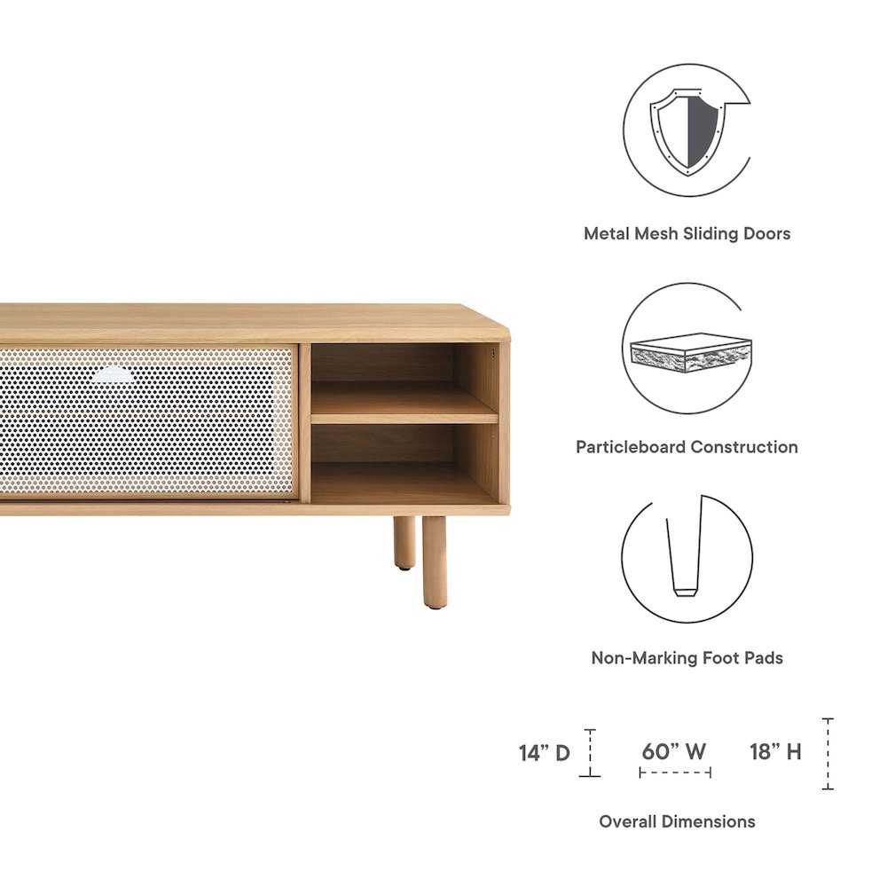Kurtis 60" TV Stand. Picture 2