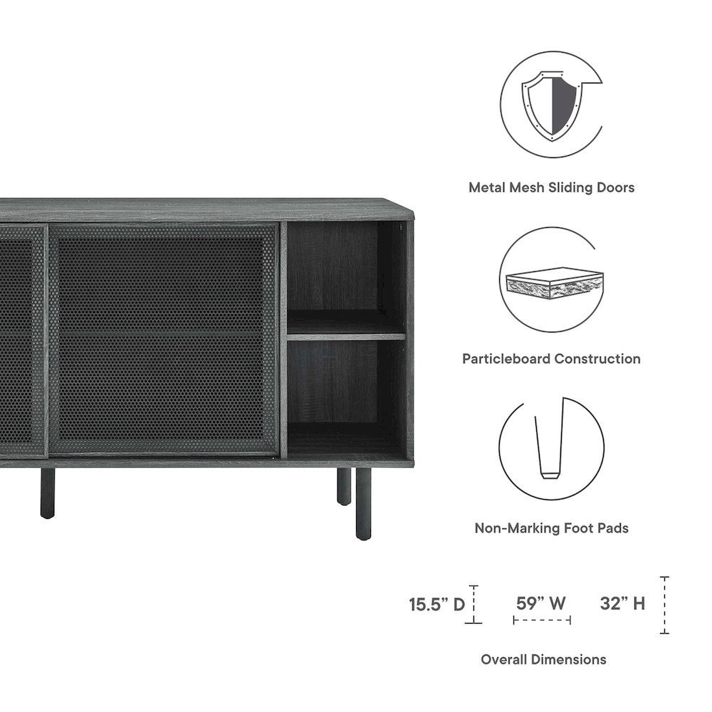 Kurtis 59" Sideboard. Picture 2