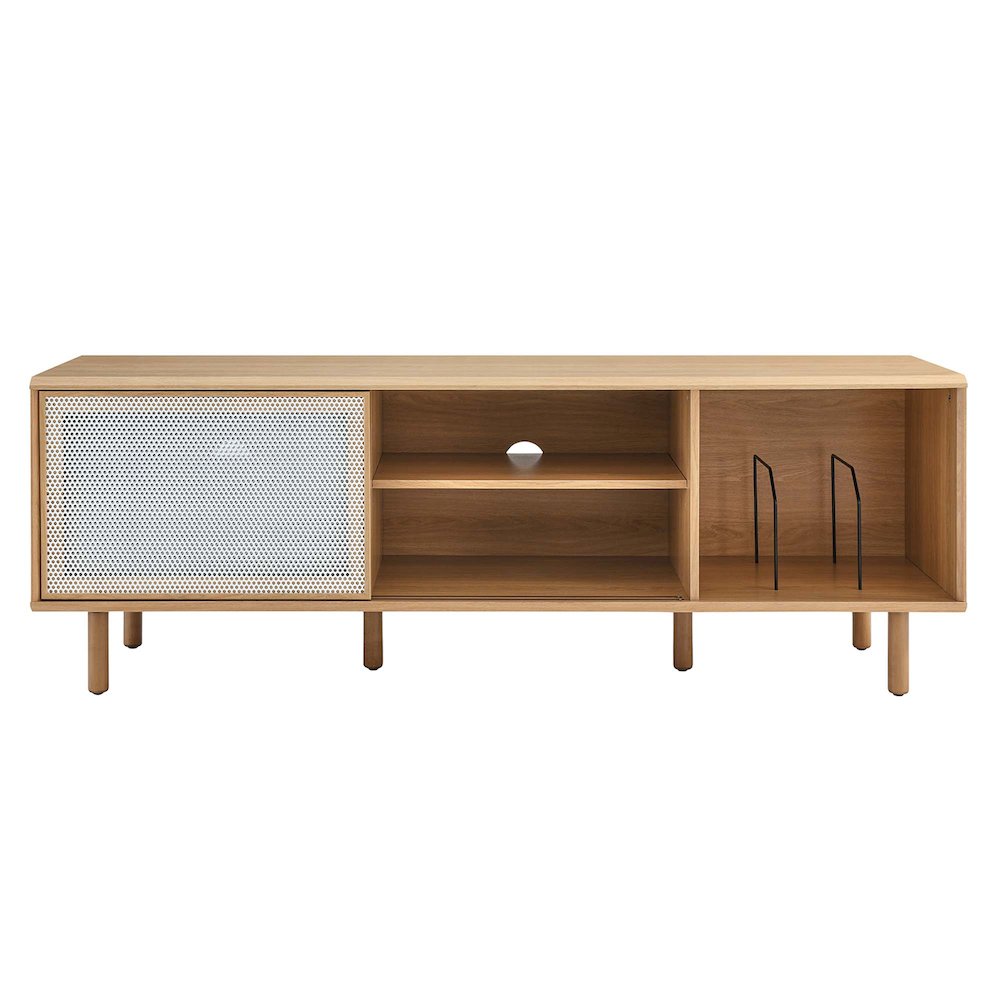 Kurtis 67" TV and Vinyl Record Stand. Picture 7