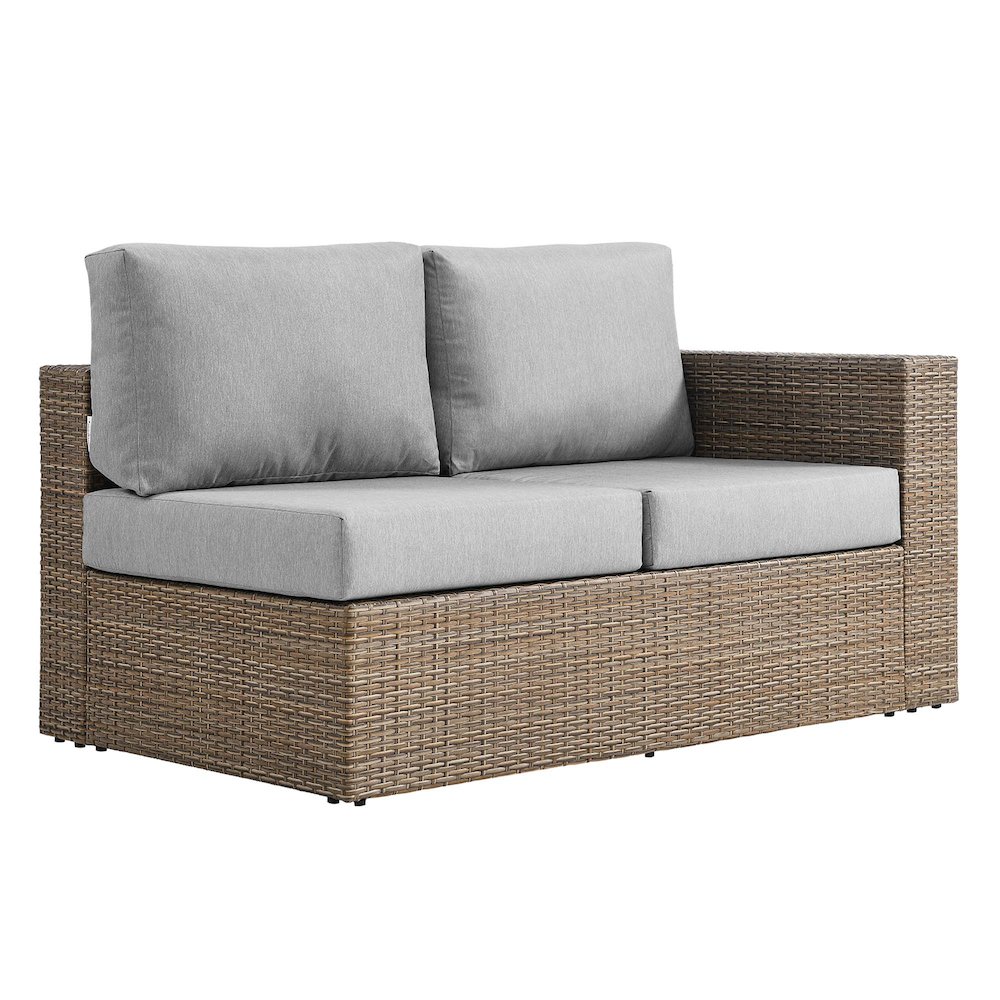 Convene Outdoor Patio Right-Arm Loveseat. Picture 1