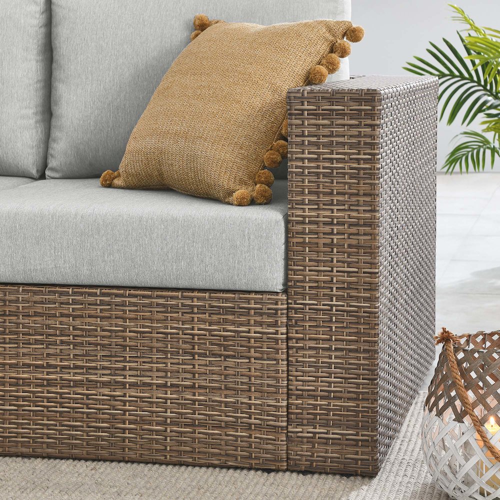 Convene Outdoor Patio Right-Arm Loveseat. Picture 9