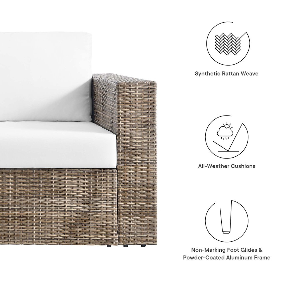 Convene Outdoor Patio Loveseat. Picture 2