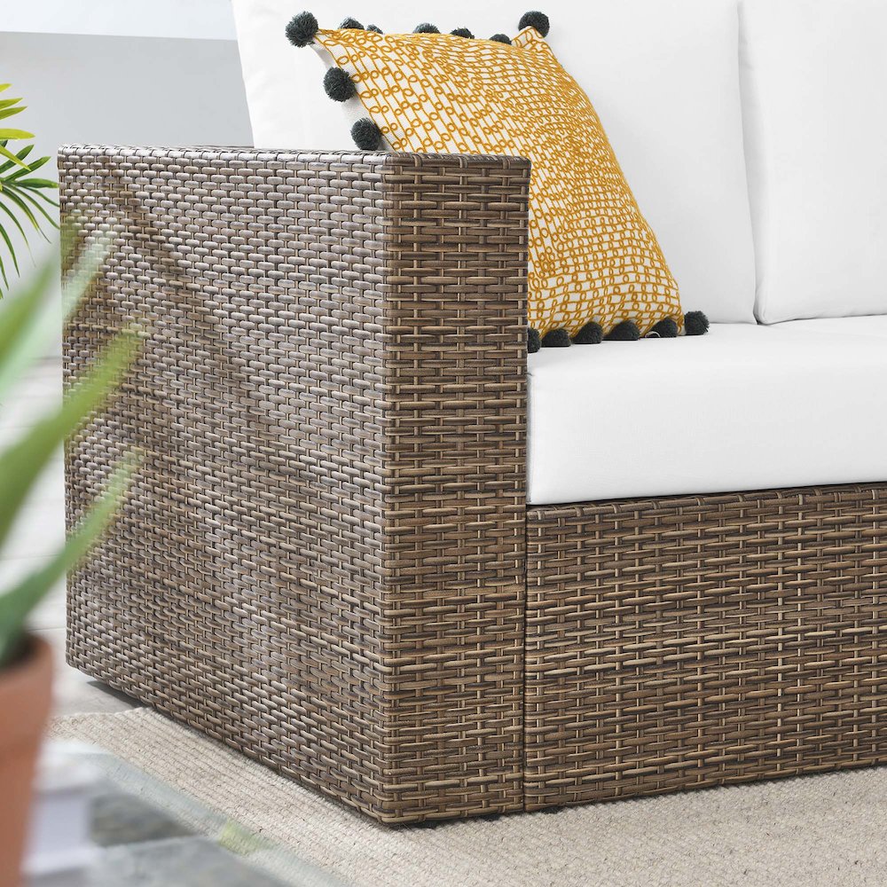 Convene Outdoor Patio Loveseat. Picture 9