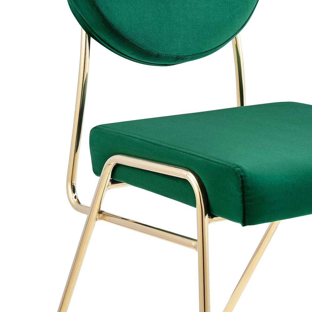 Craft Performance Velvet Dining Side Chair. Picture 7