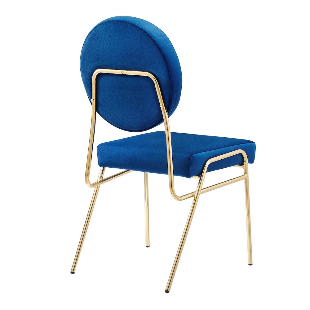 Craft Performance Velvet Dining Side Chair. Picture 5