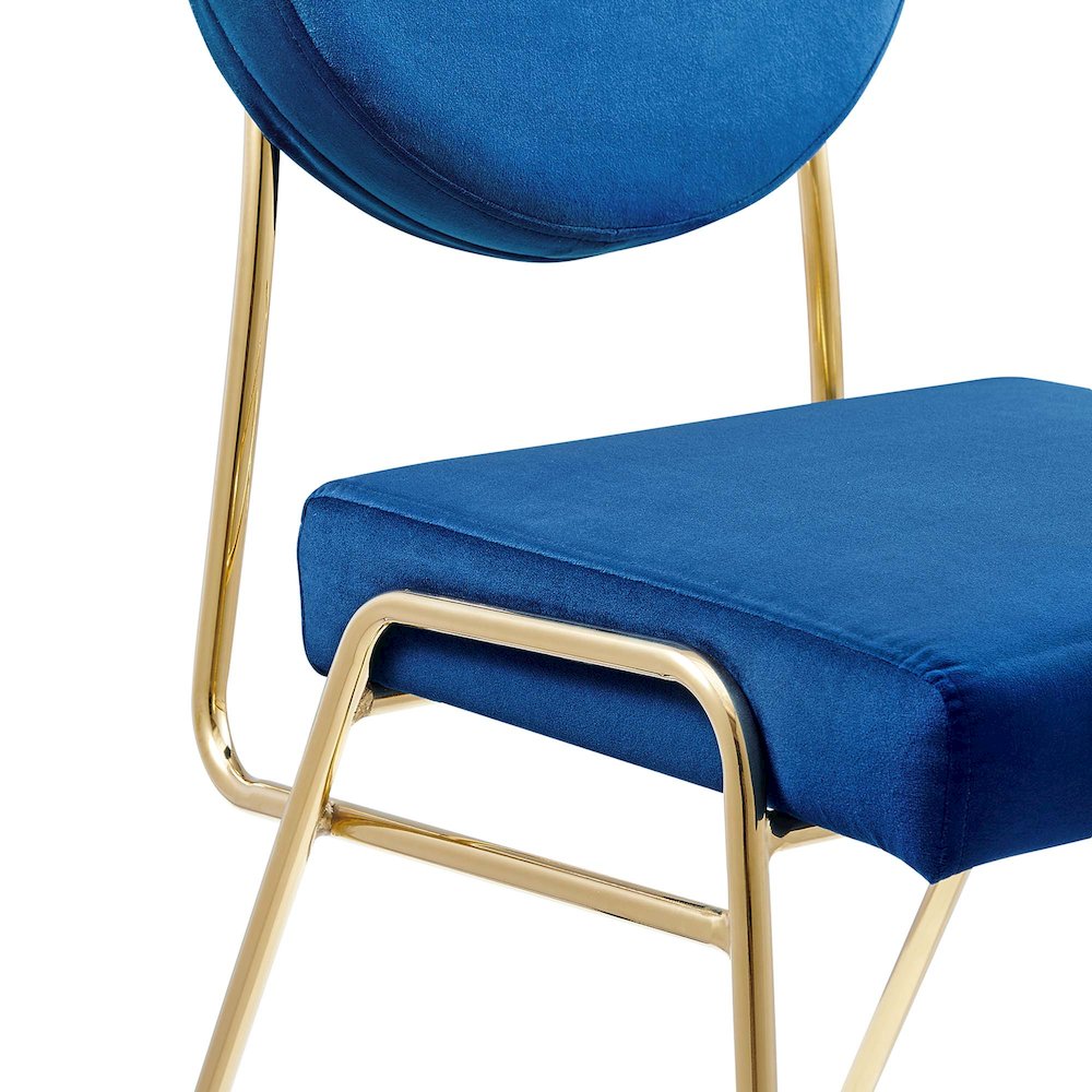 Craft Performance Velvet Dining Side Chair. Picture 7