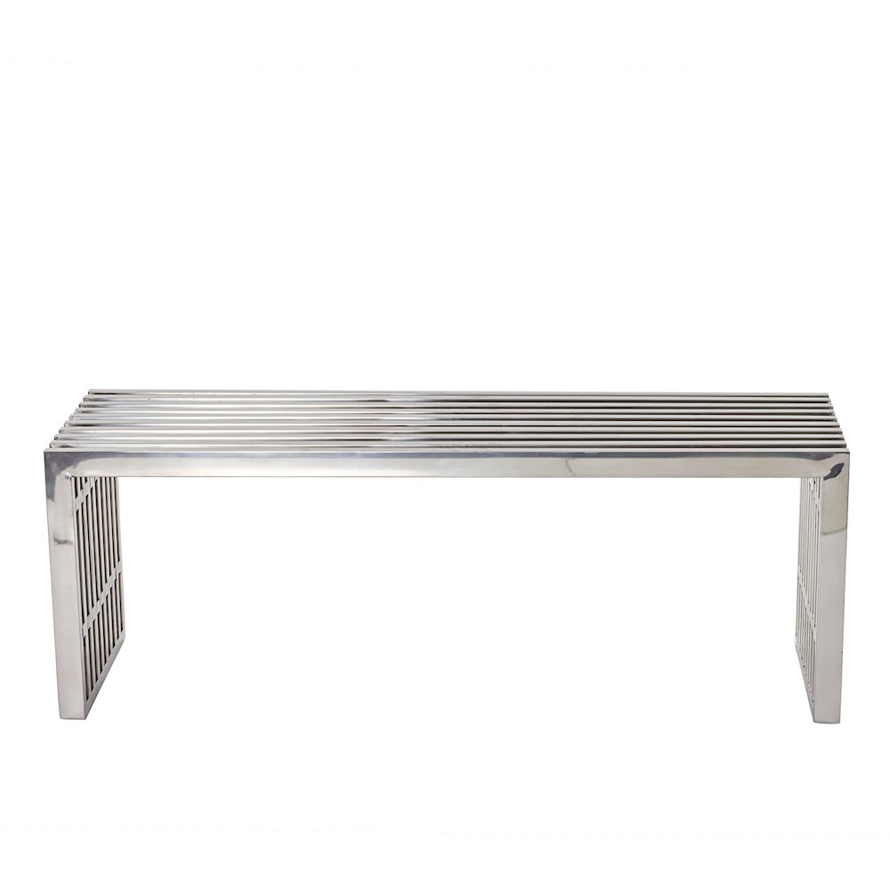 Gridiron Medium Stainless Steel Bench. Picture 2