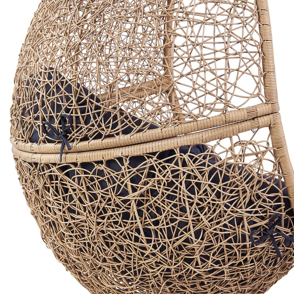 Encase Outdoor Patio Rattan Swing Chair. Picture 7