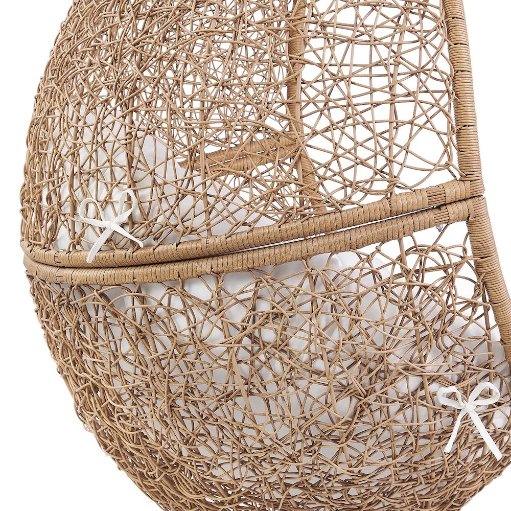 Encase Outdoor Patio Rattan Swing Chair. Picture 7
