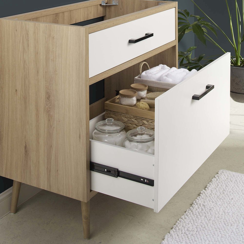 Maverick 36" Bathroom Vanity Cabinet Sink Basin Not Included. Picture 11