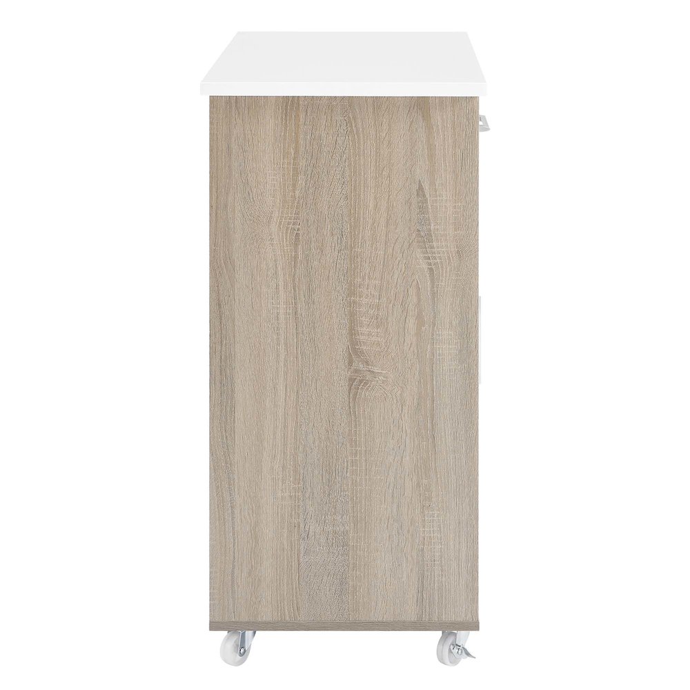 Culinary Kitchen Cart With Towel Bar. Picture 4
