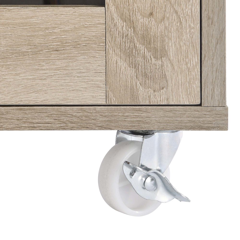 Culinary Kitchen Cart With Towel Bar. Picture 10