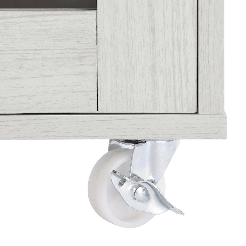 Culinary Kitchen Cart With Towel Bar. Picture 10