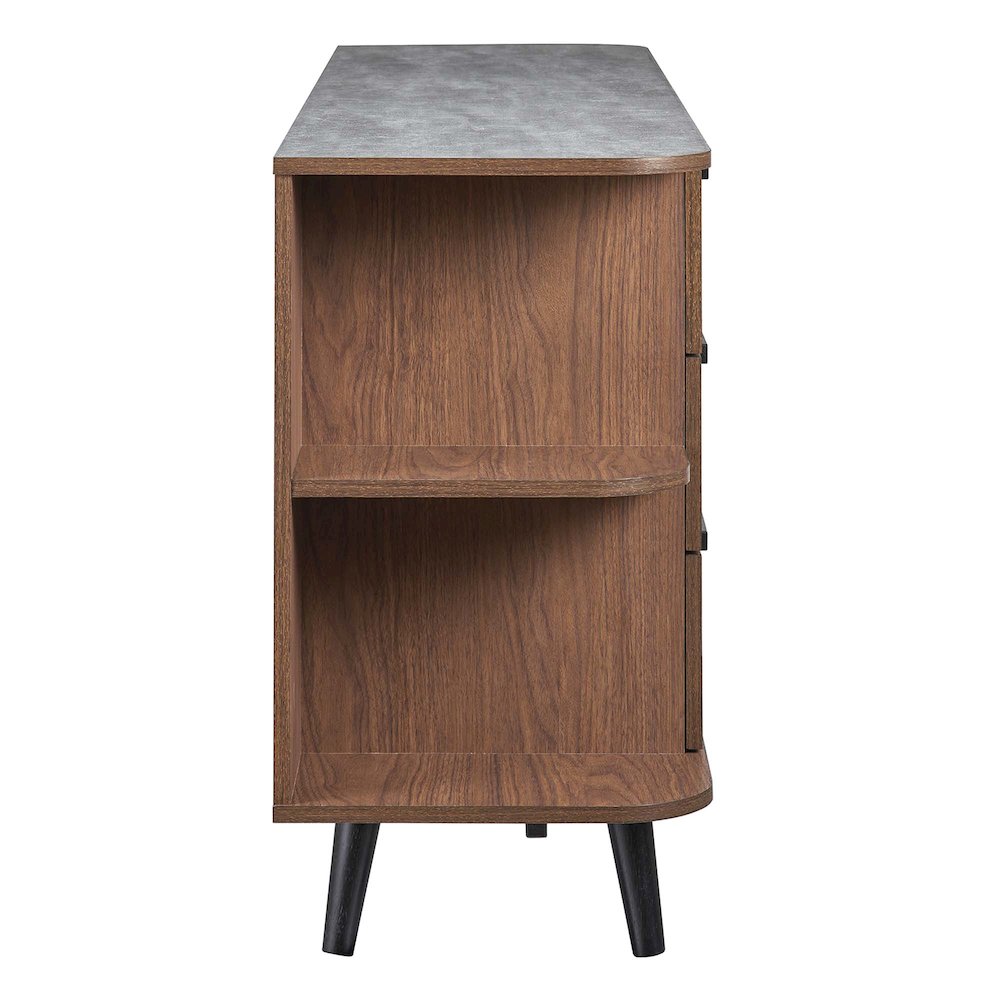 Langston Open Display Storage Sideboard. Picture 4