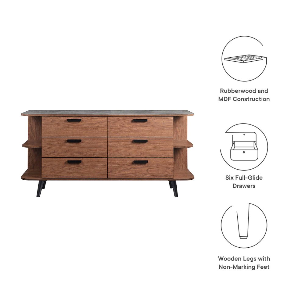 Langston Open Display Storage Sideboard. Picture 2