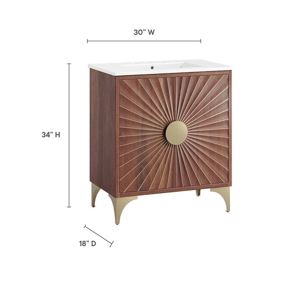 Daylight 30" Bathroom Vanity. Picture 3