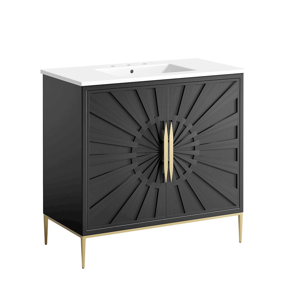 Awaken 36" Bathroom Vanity. Picture 1