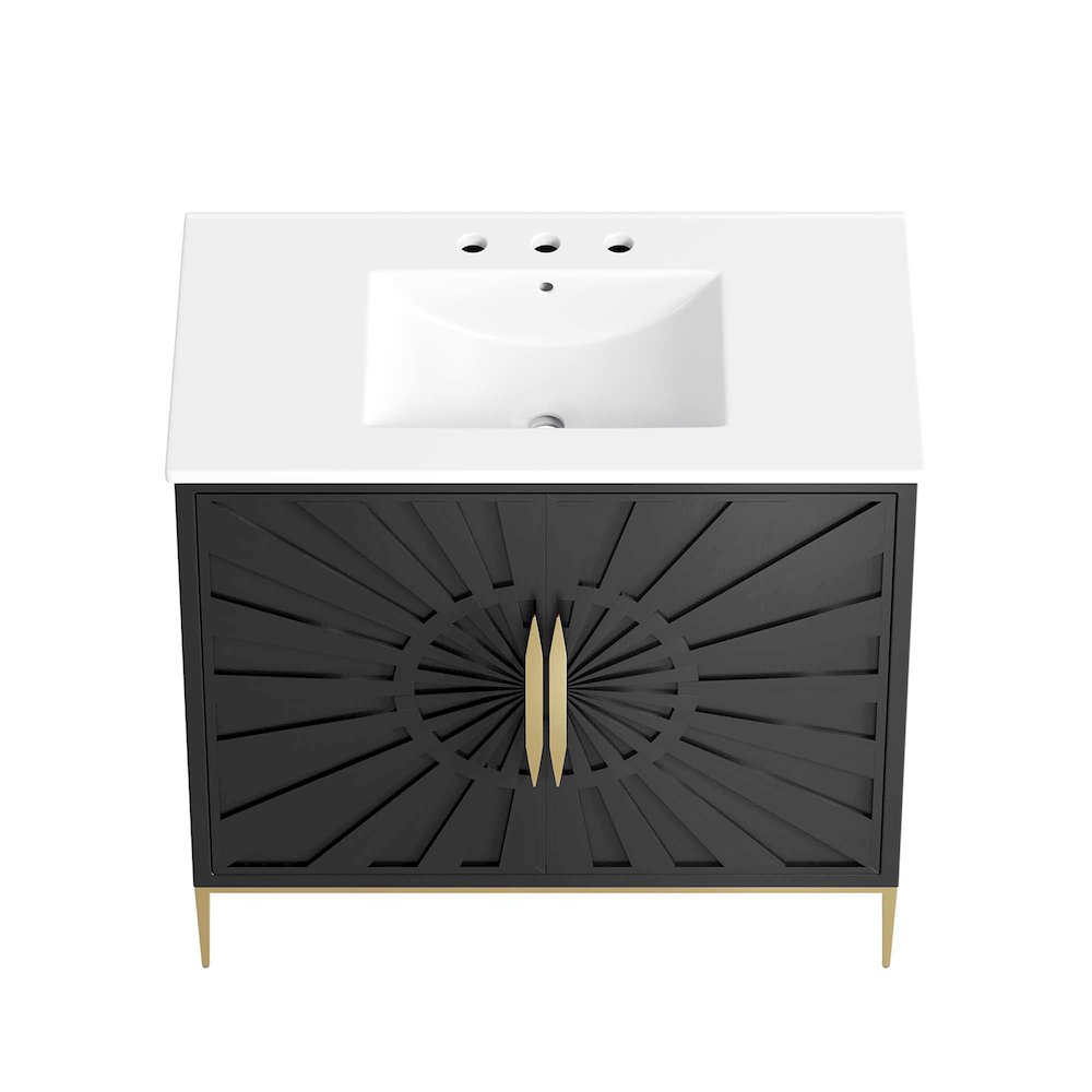 Awaken 36" Bathroom Vanity. Picture 5
