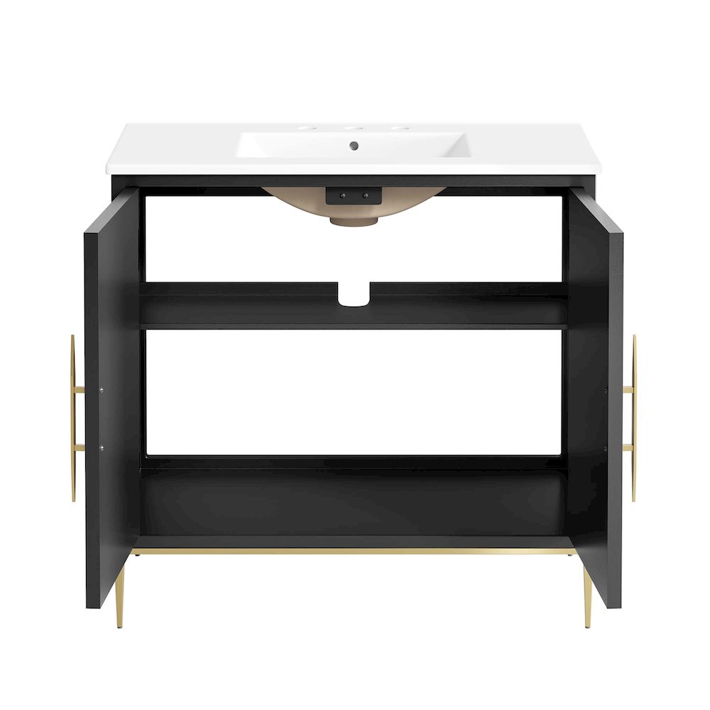 Awaken 36" Bathroom Vanity. Picture 7