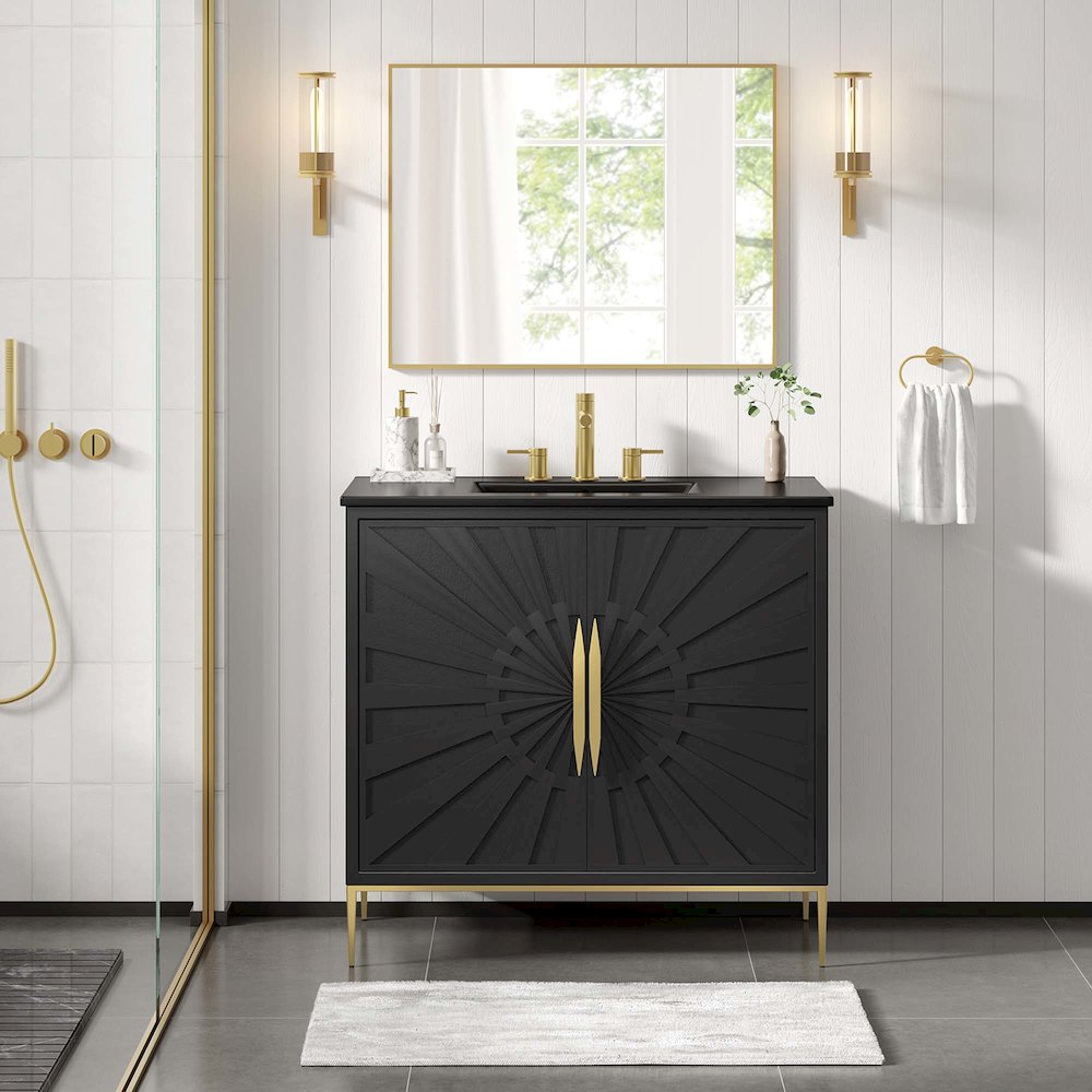 Awaken 36" Bathroom Vanity. Picture 10
