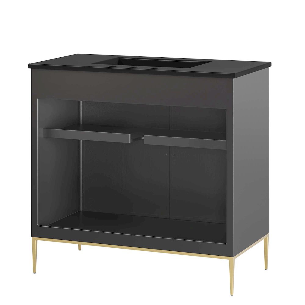 Awaken 36" Bathroom Vanity. Picture 6