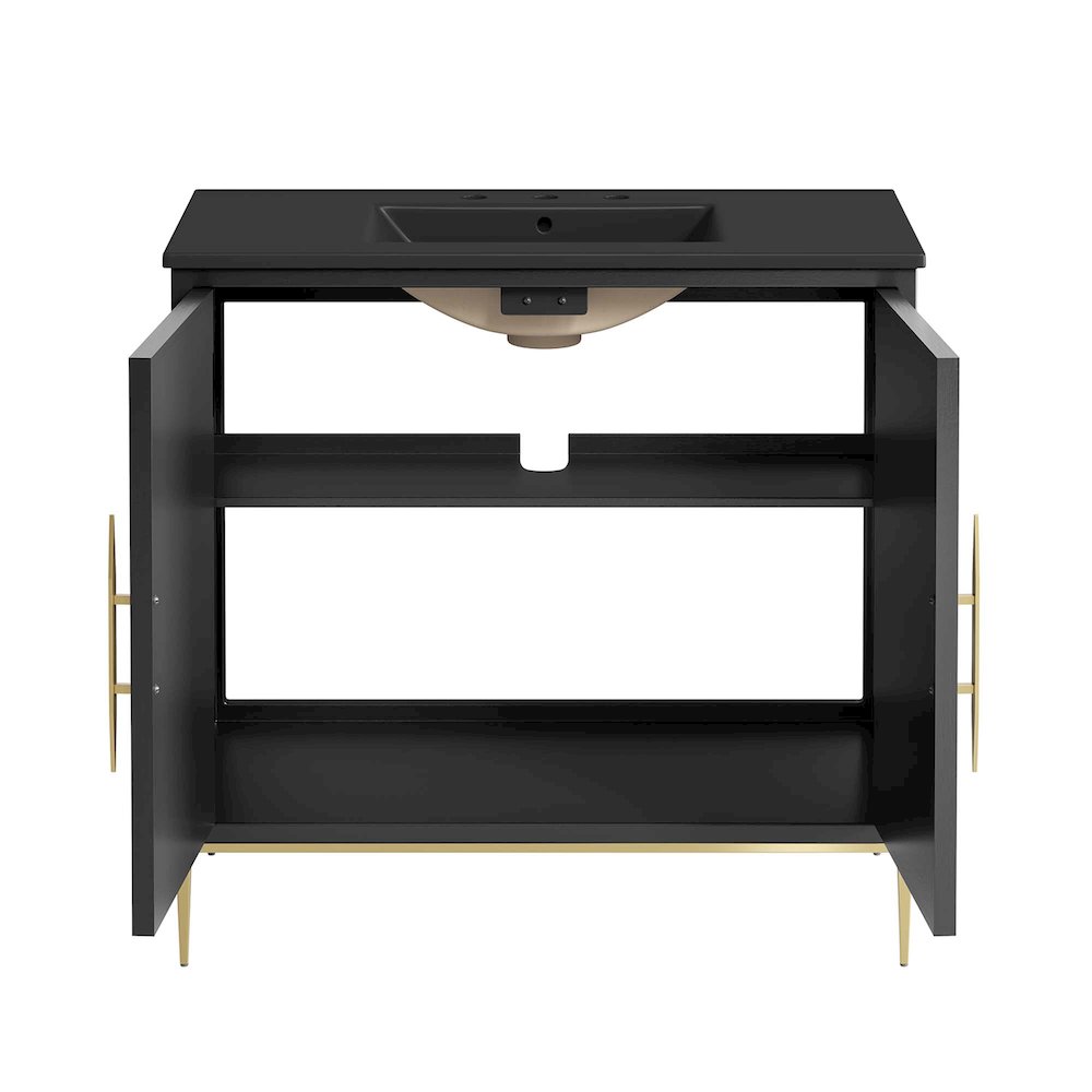 Awaken 36" Bathroom Vanity. Picture 7