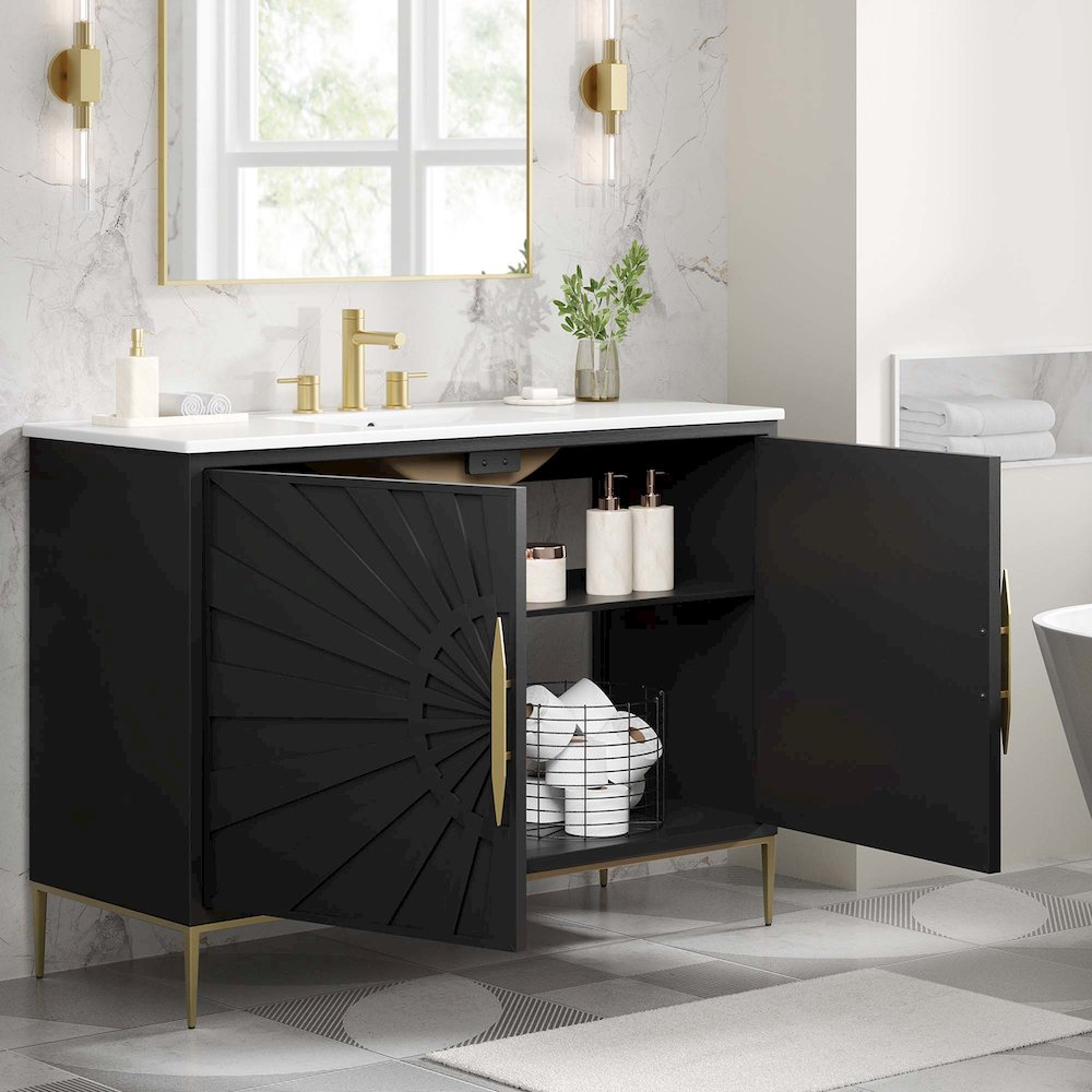 Awaken 48" Bathroom Vanity. Picture 11