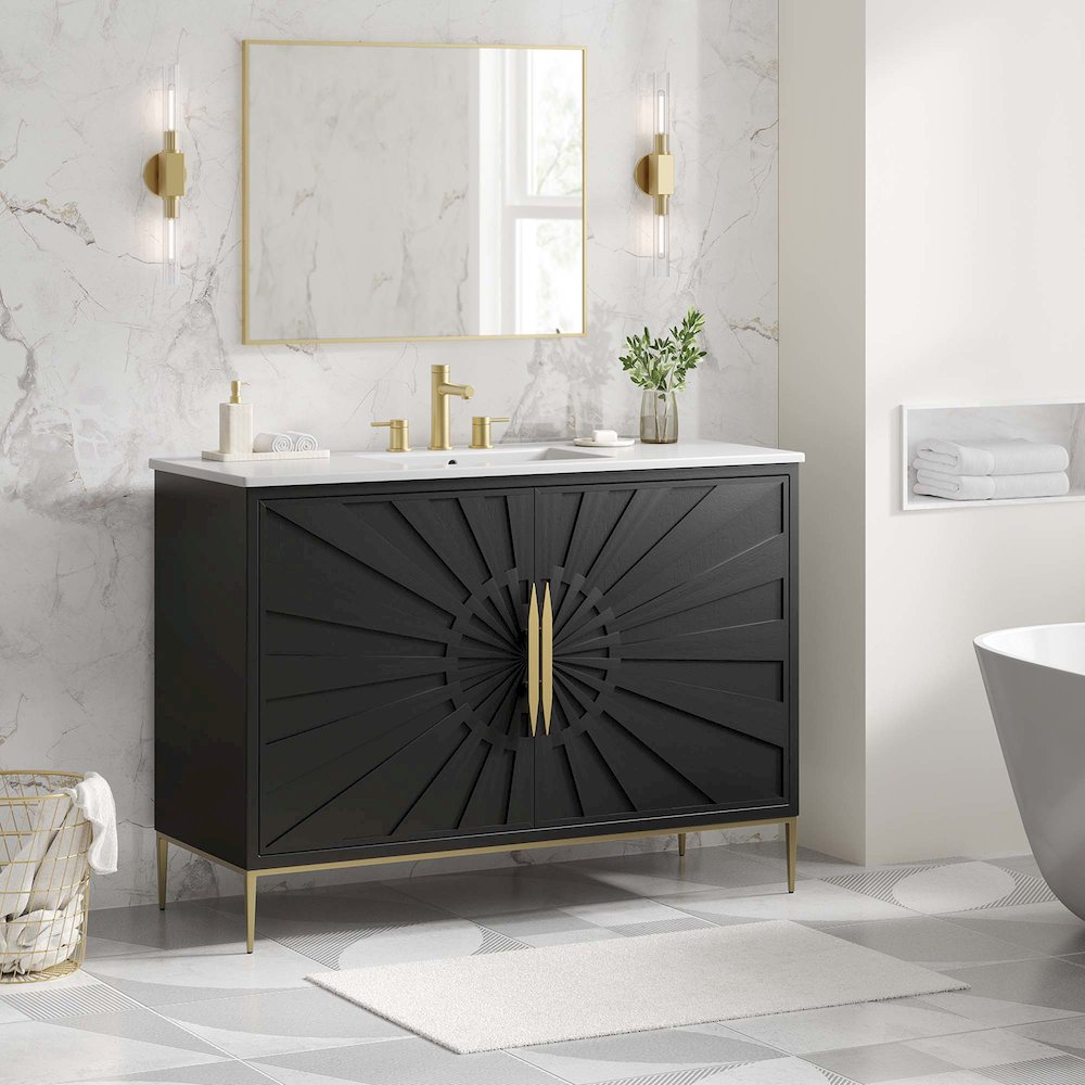 Awaken 48" Bathroom Vanity. Picture 10