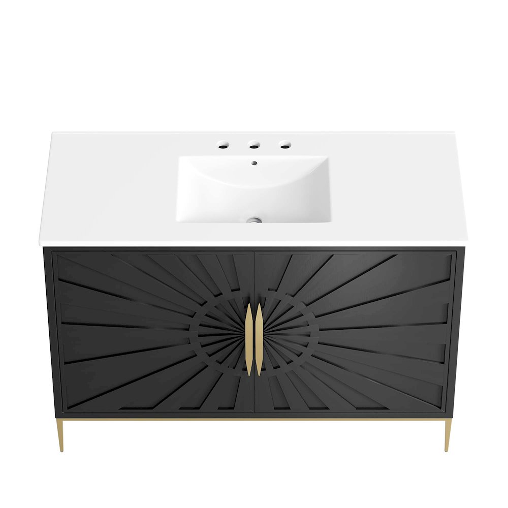 Awaken 48" Bathroom Vanity. Picture 5