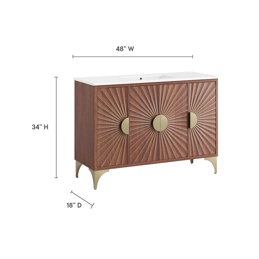 Daylight 48" Bathroom Vanity. Picture 2