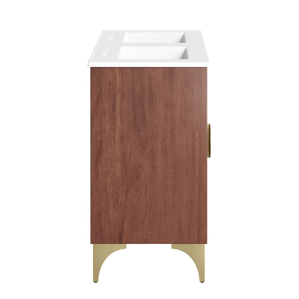 Daylight 48" Double Sink Bathroom Vanity. Picture 4