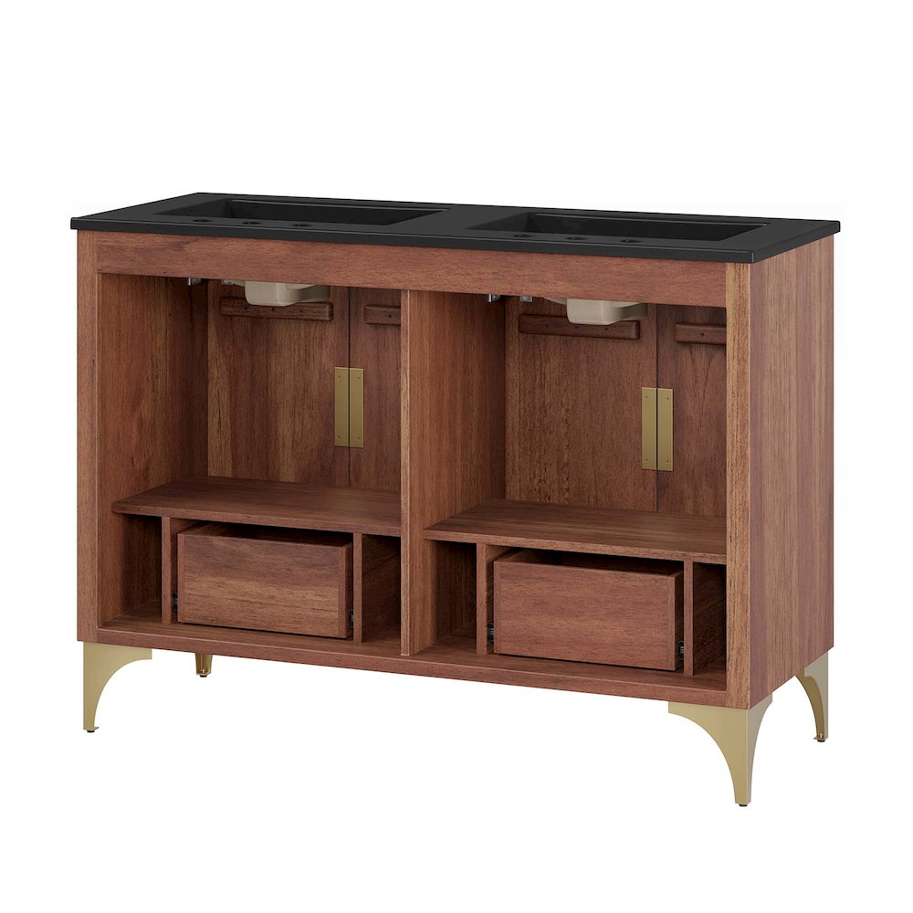 Daylight 48" Double Sink Bathroom Vanity. Picture 6