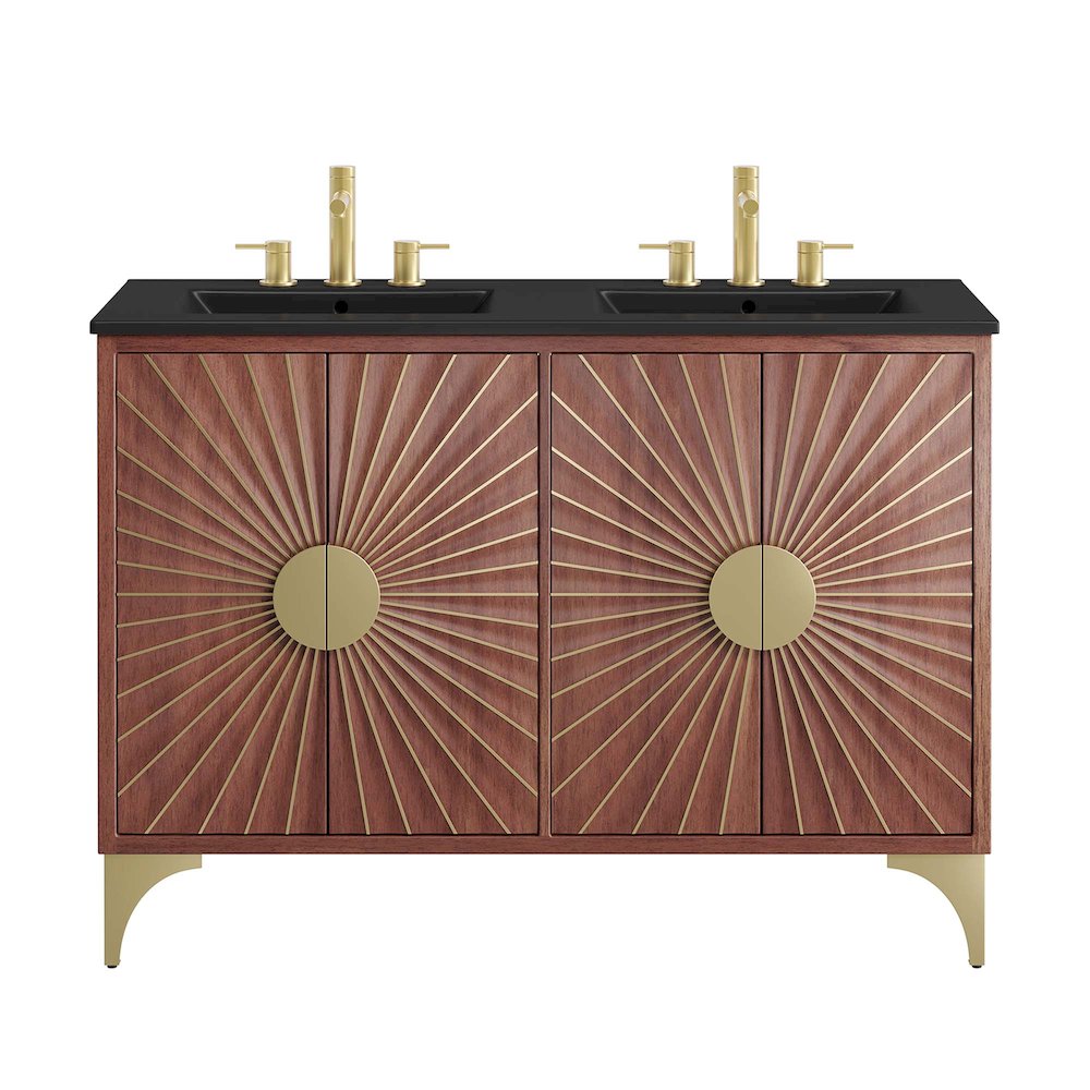 Daylight 48" Double Sink Bathroom Vanity. Picture 10