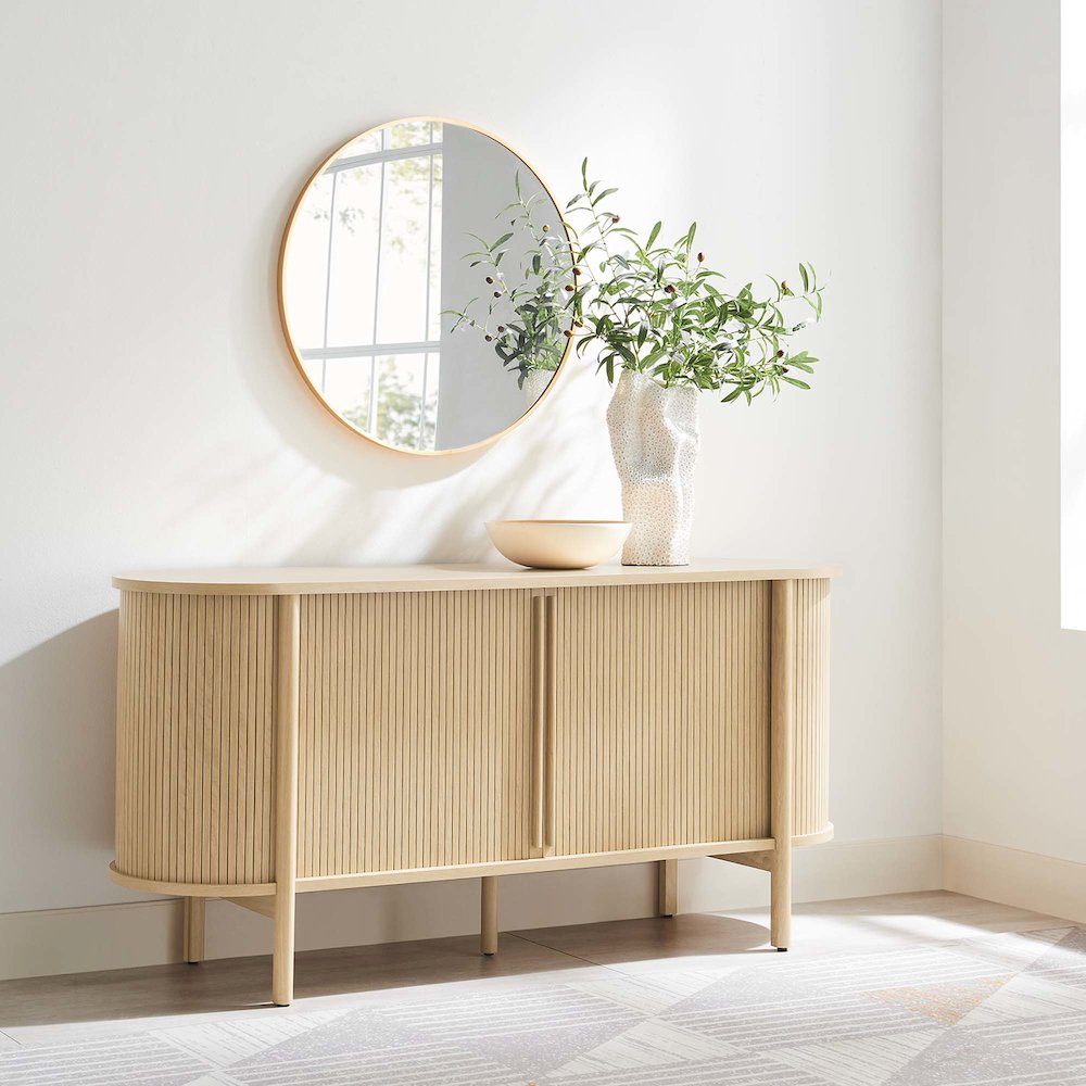 Cadence 63" Curved Sideboard. Picture 11