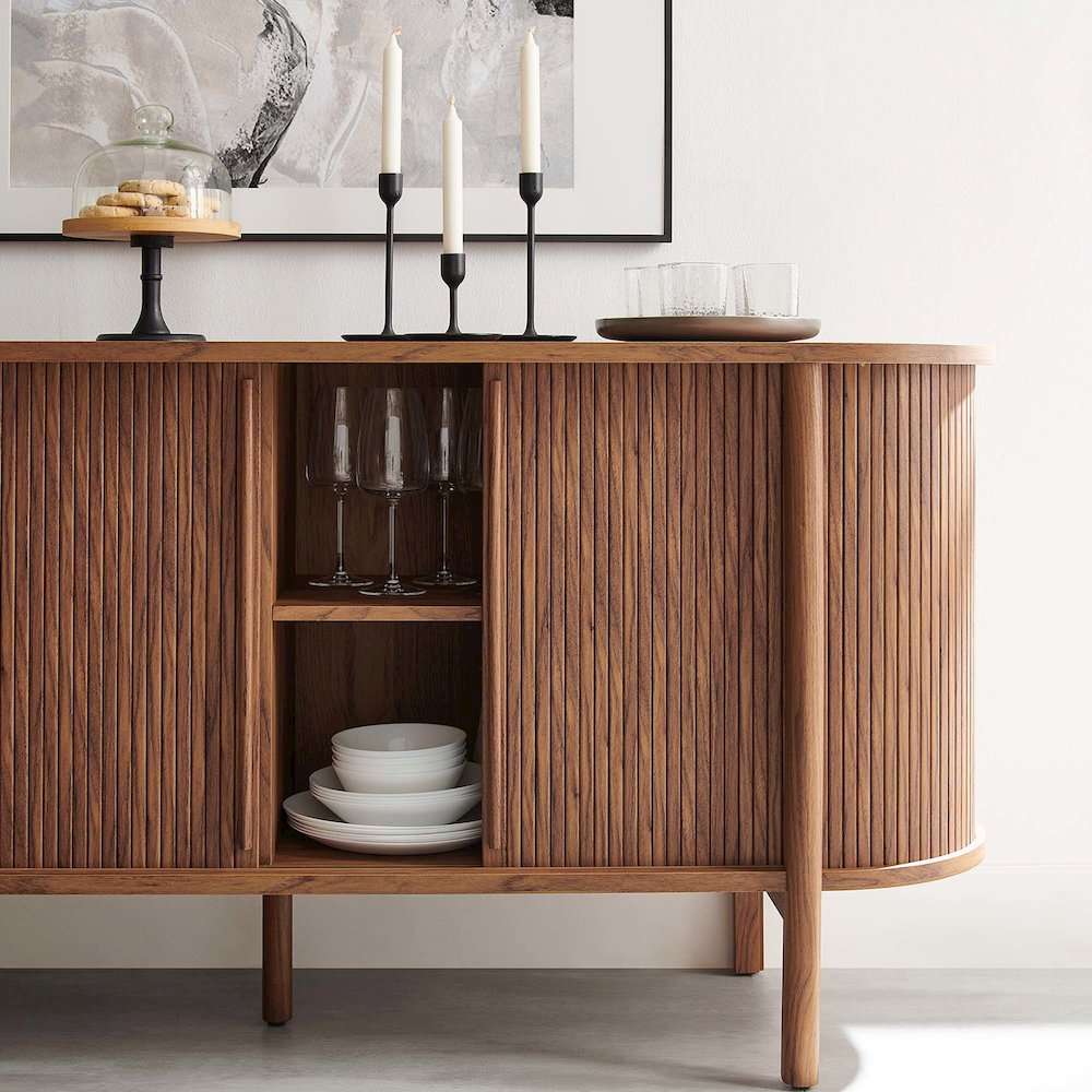 Cadence 63" Curved Sideboard. Picture 14