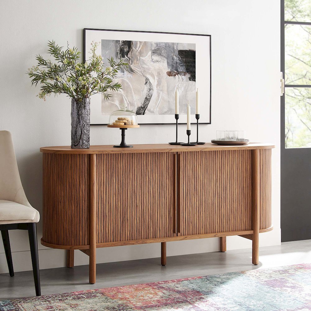 Cadence 63" Curved Sideboard. Picture 13