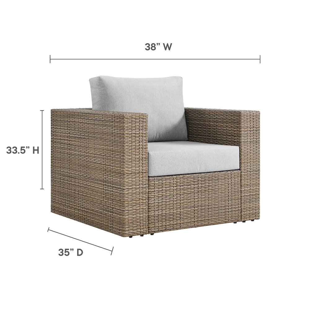 Convene Outdoor Patio Armchair. Picture 2