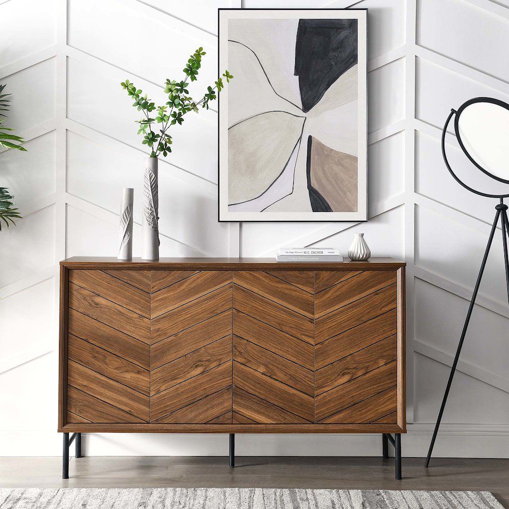 Harper Chevron Sideboard. Picture 10