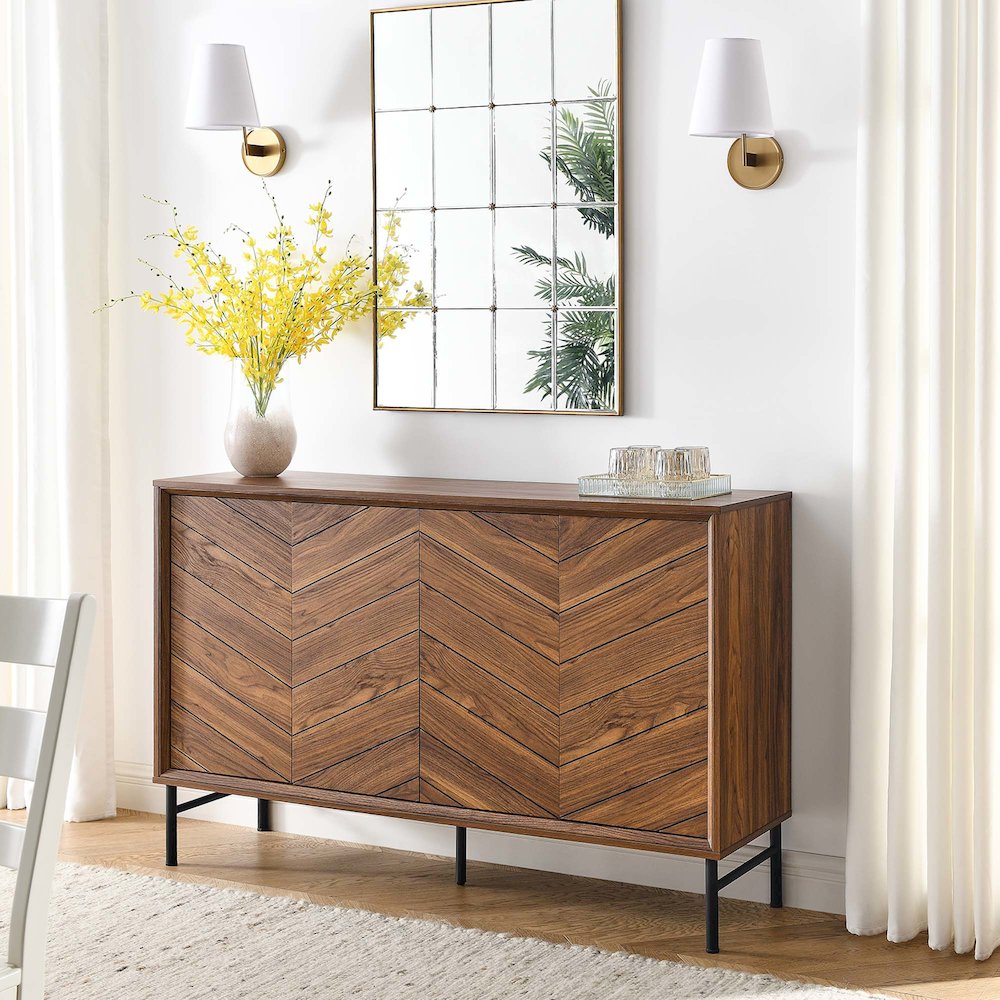Harper Chevron Sideboard. Picture 9