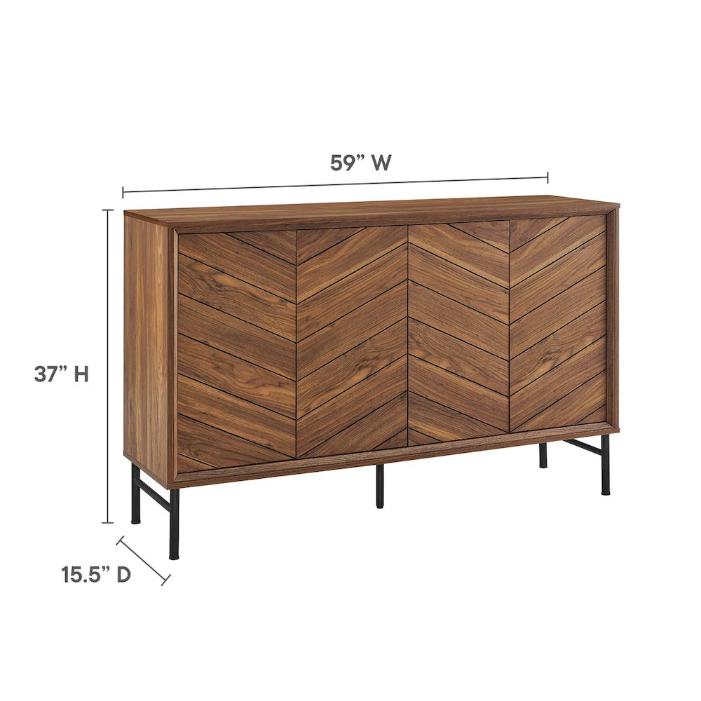 Harper Chevron Sideboard. Picture 2