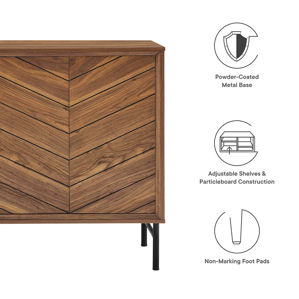 Harper Chevron Sideboard. Picture 3