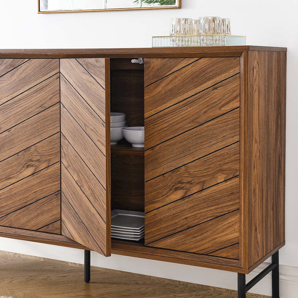 Harper Chevron Sideboard. Picture 12