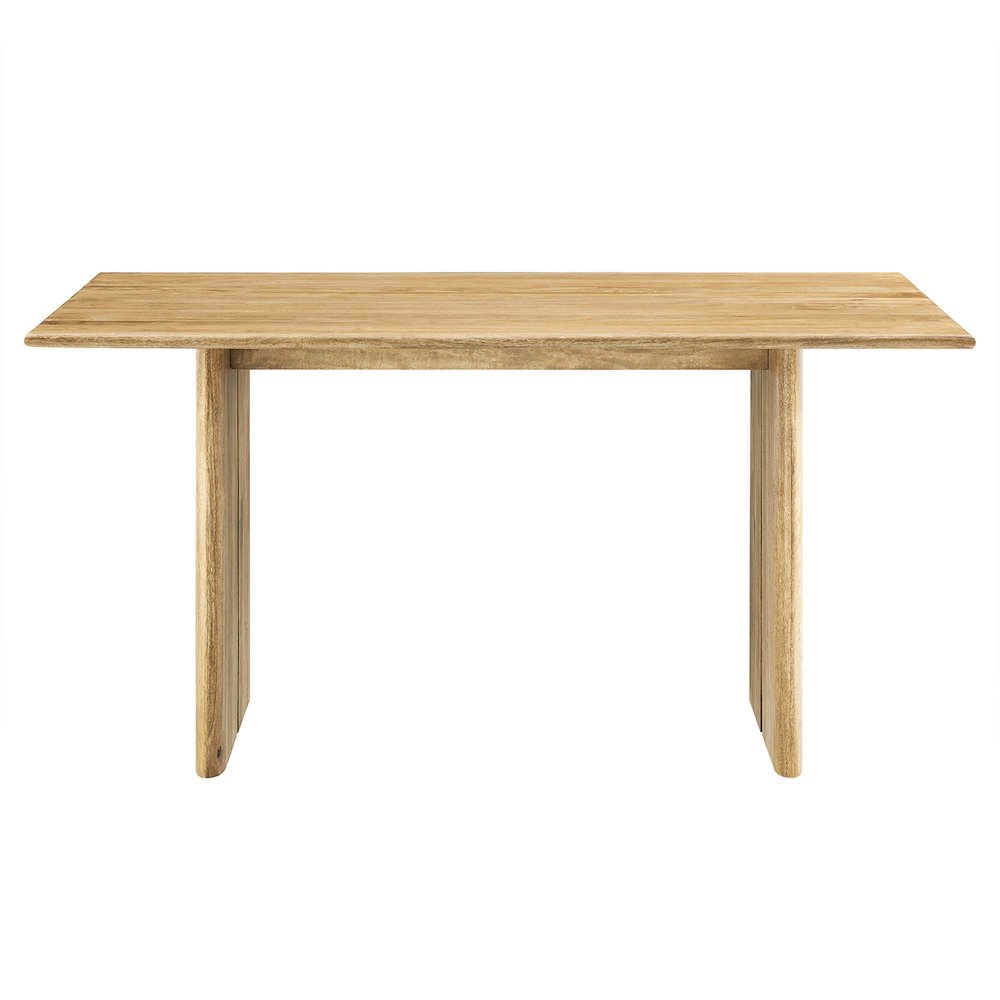 Amistad 60" Wood Dining Table. Picture 5