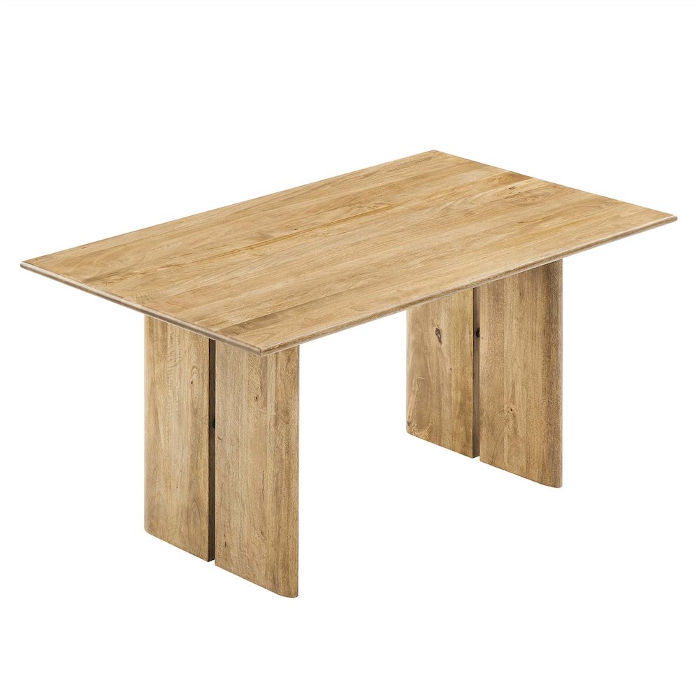 Amistad 60" Wood Dining Table. Picture 6