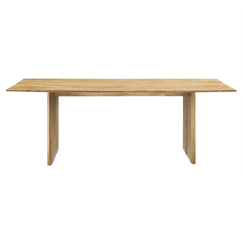 Amistad 86" Wood Dining Table. Picture 5