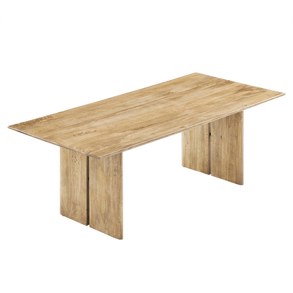 Amistad 86" Wood Dining Table. Picture 6