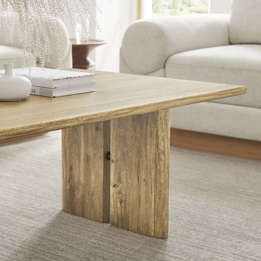 Amistad Wood Coffee Table. Picture 9