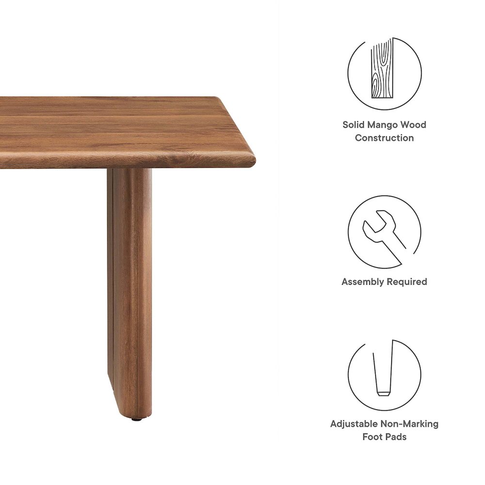 Amistad Wood Coffee Table. Picture 2